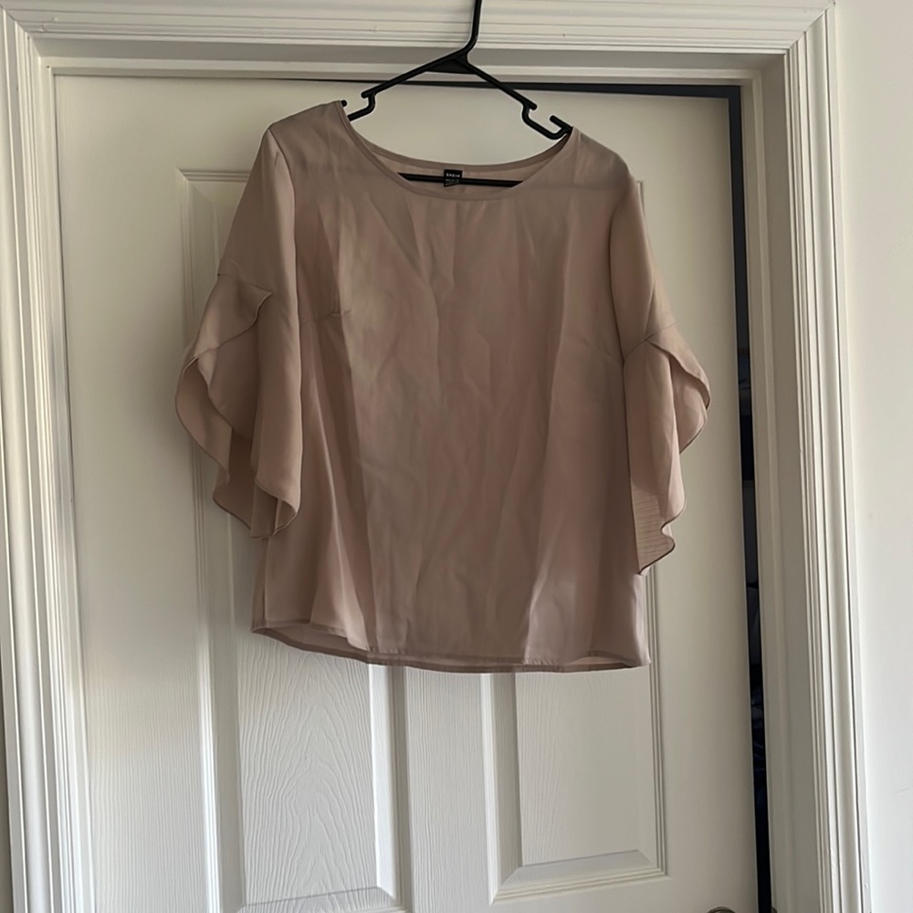 Tan Blouse